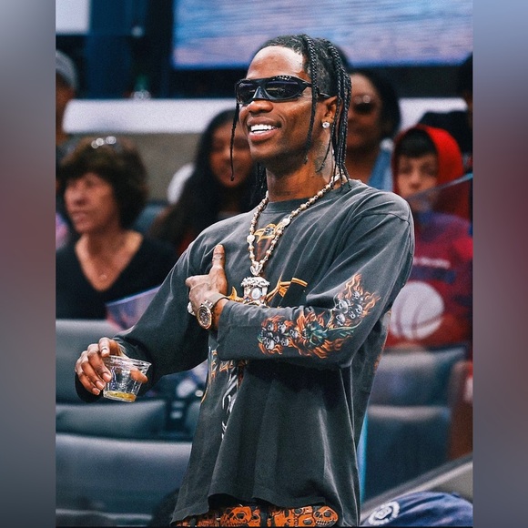 NEW OAKLEY PLANTARIS MATTE BLACK PRIZM GREY TRAVIS SCOTT Nose Piece USA 2024 - Picture 2 of 14